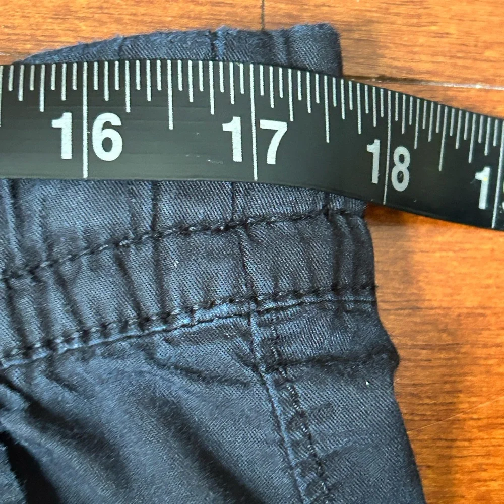 Old Navy Cotton Blend Pull On Shorts Womens XXL Black Casual Lounge Resort